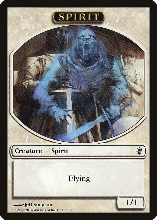 Spirit Token 1 card from Conspiracy