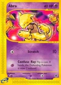 Abra 093/165 card from Expedition
