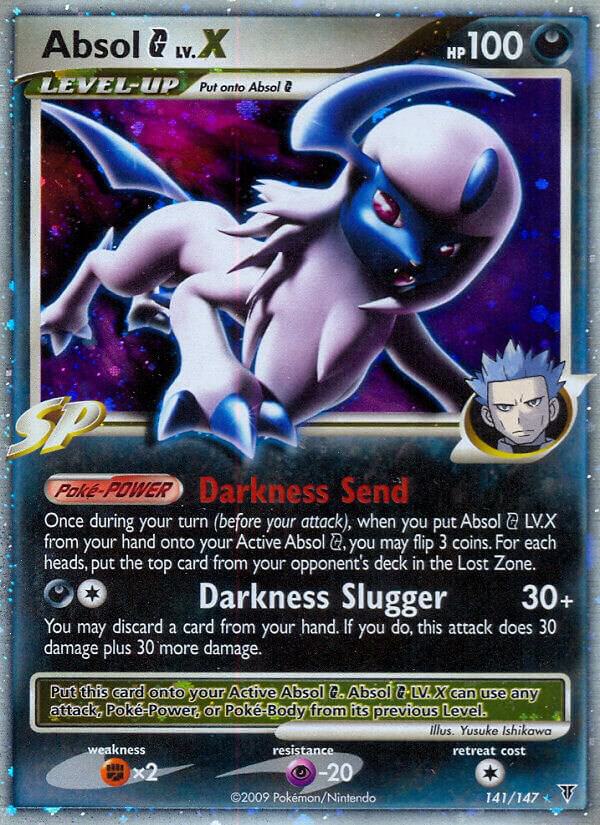 Absol G Lv.X 141 card from Supreme Victors