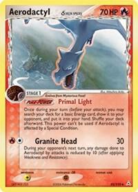 Aerodactyl (Delta Species) 35/110 card from Holon Phantoms