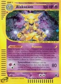 Alakazam (1) 001/165 card from Expedition