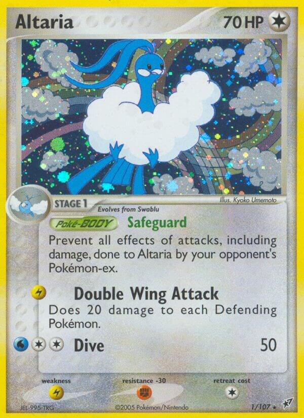 Altaria 1/107 card from Deoxys