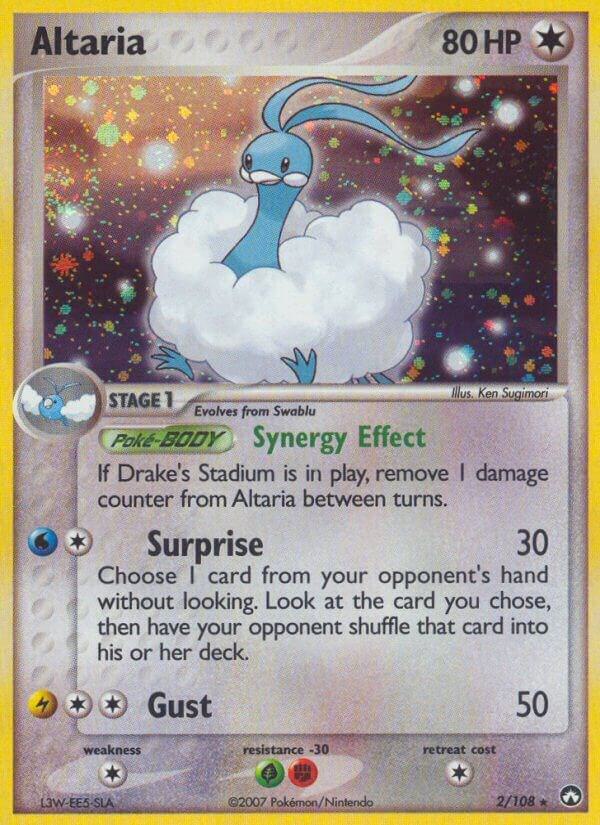 Altaria 2/108 card from Power Keepers