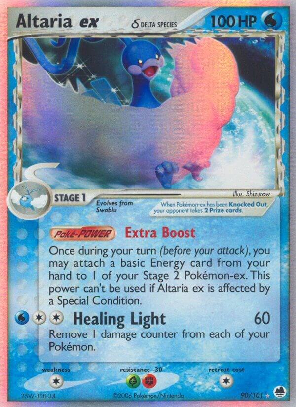Altaria ex (Delta Species) 90/101 card from Dragon Frontiers