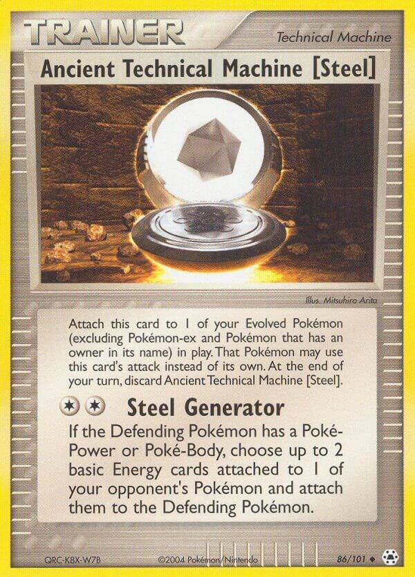 Ancient Technical Machine [Steel] 86/101 card from Hidden Legends