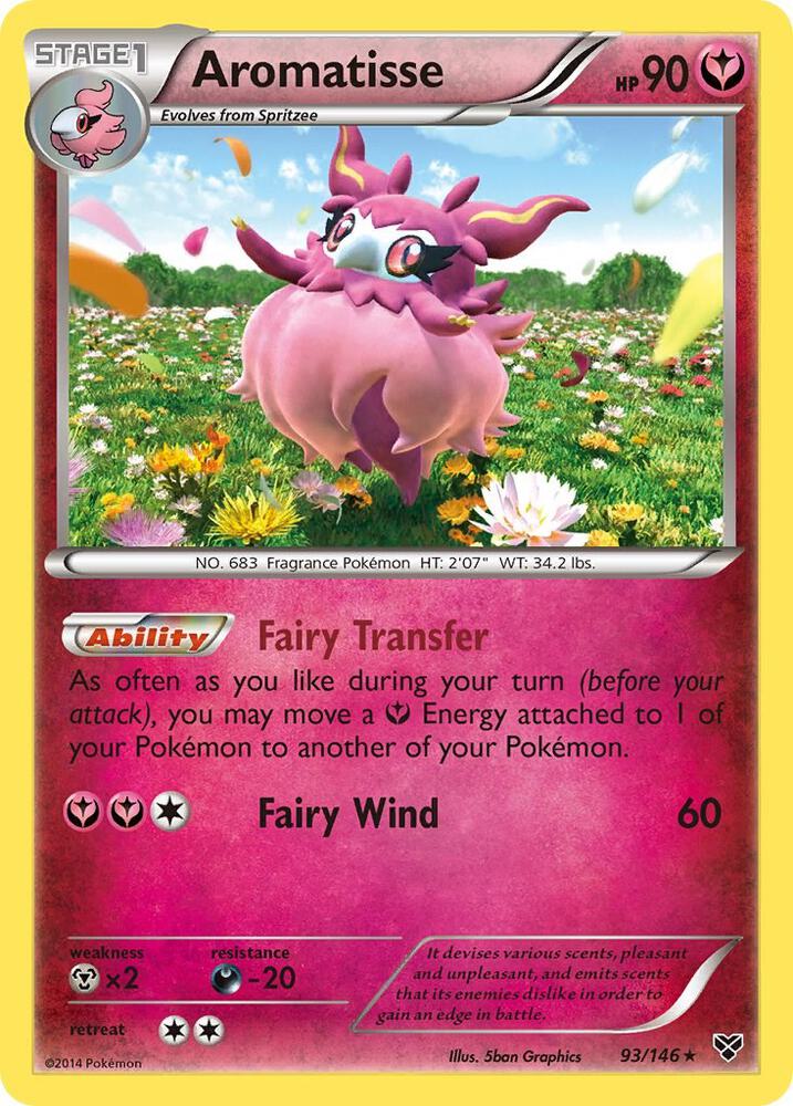 Aromatisse 93/146 card from XY Base Set