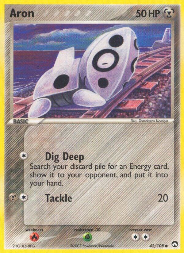 Aron 42/108 card from Power Keepers