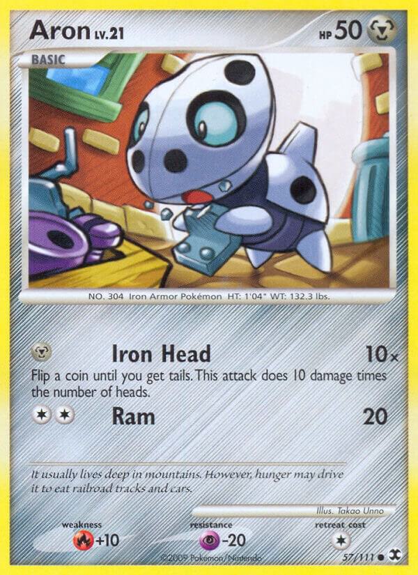 Aron 57/111 card from Rising Rivals