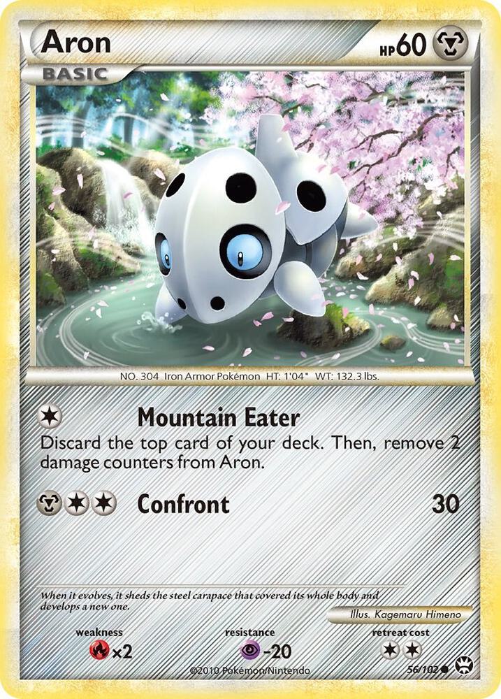 Aron 56/102 card from Triumphant