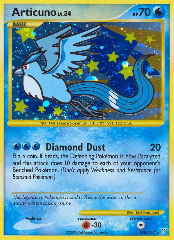 Articuno 148 card from Supreme Victors