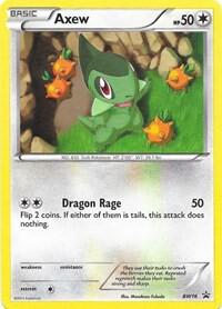 Axew BW16 card from Black and White Promos