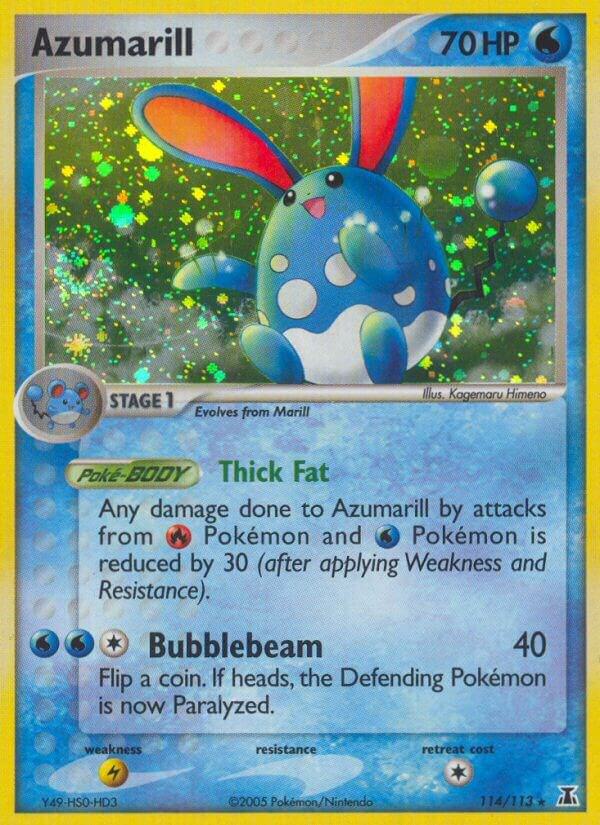 Azumarill 114/113 card from Delta Species