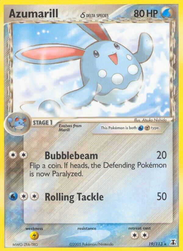 Azumarill (Delta Species) 19/113 card from Delta Species