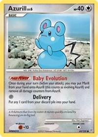 Azurill 69/130 card from Diamond and Pearl