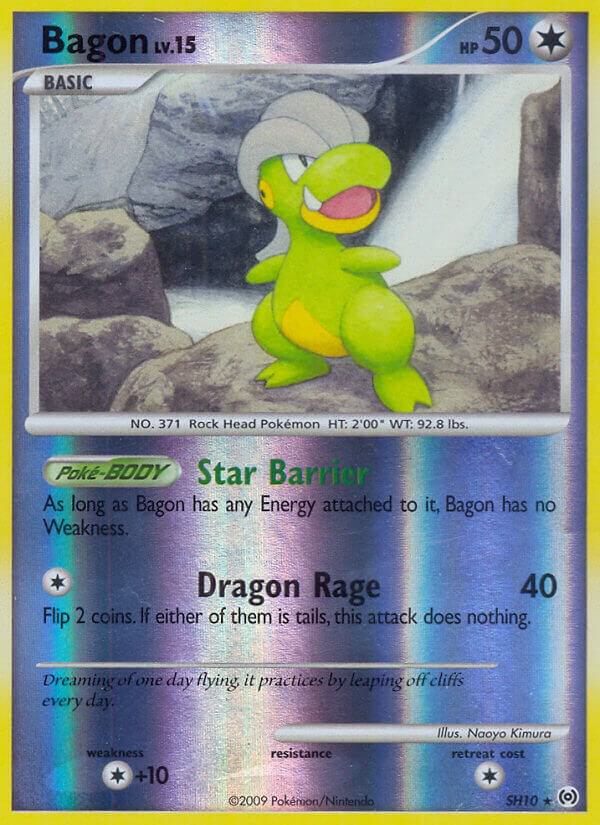 Bagon (Shiny) SH10 card from Arceus