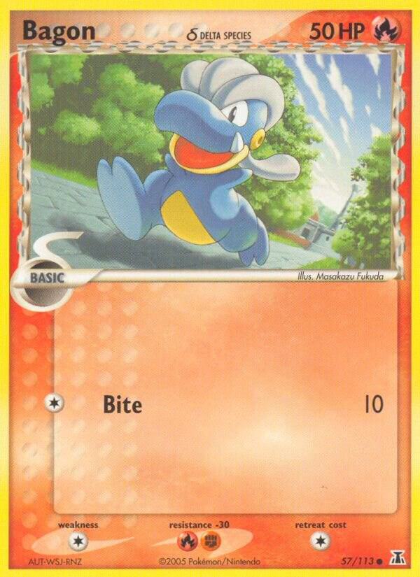 Bagon - 057/113 (Delta Species) 57/113 card from Delta Species