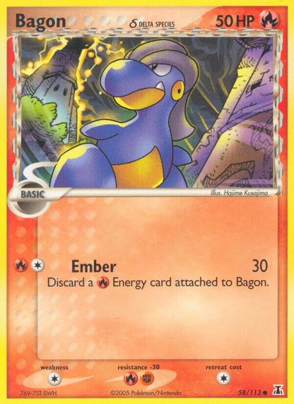 Bagon - 058/113 (Delta Species) 58/113 card from Delta Species