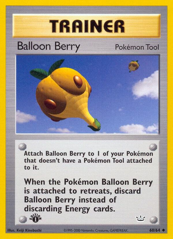 Balloon Berry 60/64 card from Neo Revelation