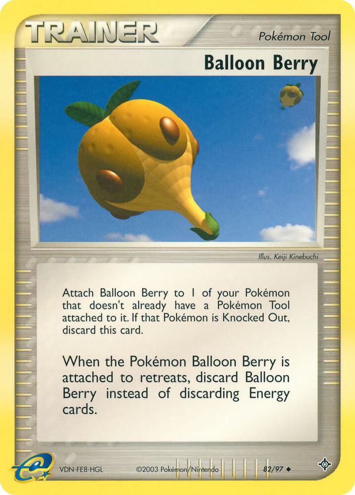 Balloon Berry 82/97 card from Dragon