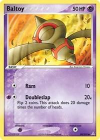 Baltoy 59/110 card from Holon Phantoms