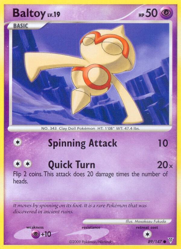 Baltoy 89 card from Supreme Victors