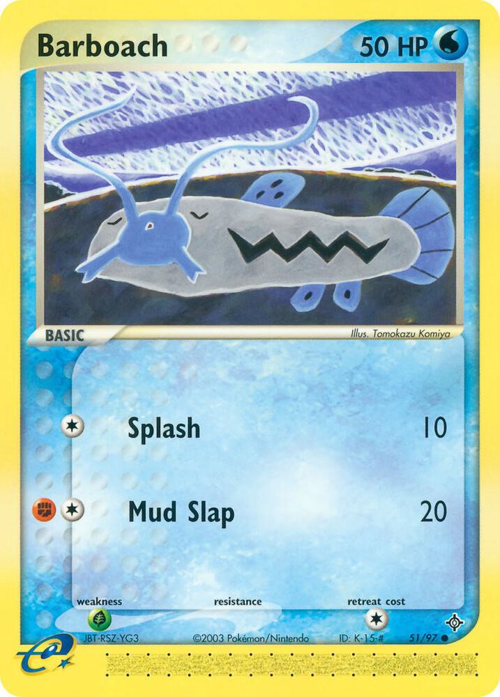 Barboach 51/97 card from Dragon