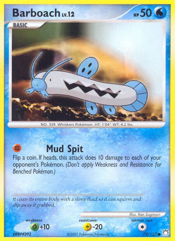 Barboach 72/123 card from Mysterious Treasures