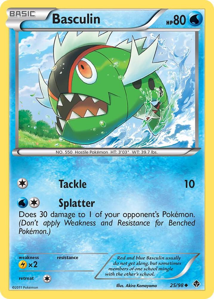 Basculin (25) 25/98 card from Emerging Powers