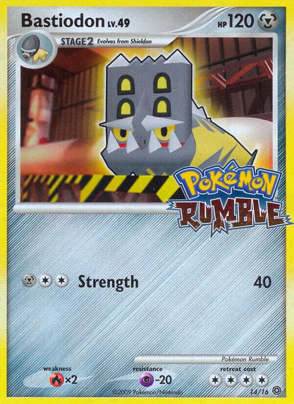 Bastiodon 14 card from Rumble