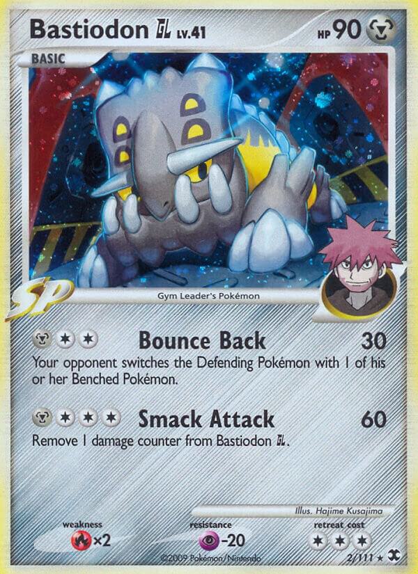 Bastiodon GL 2/111 card from Rising Rivals