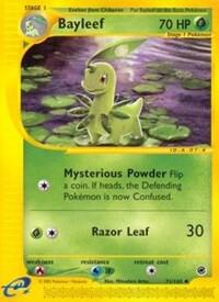 Bayleef 071/165 card from Expedition