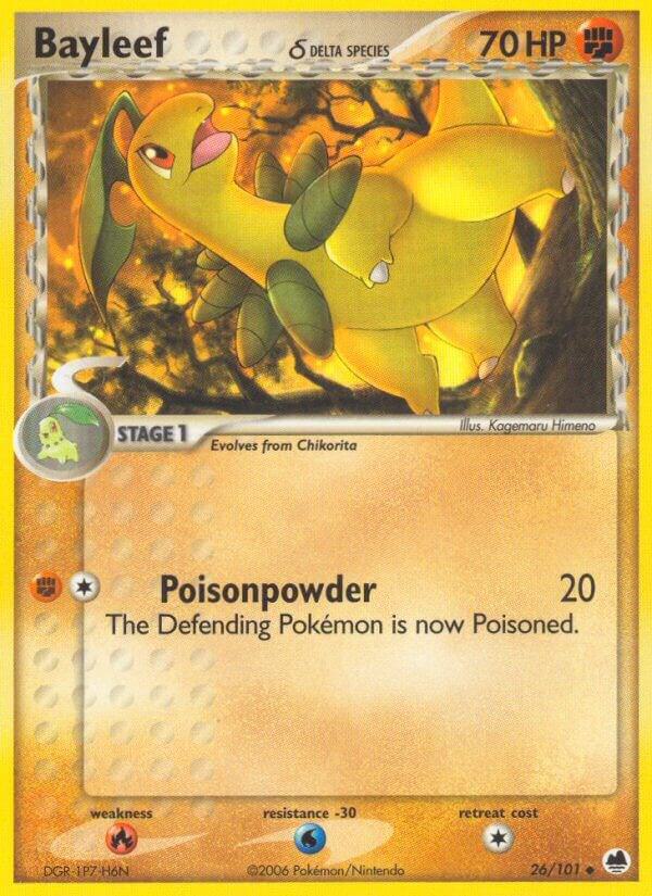Bayleef (Delta Species) 26/101 card from Dragon Frontiers