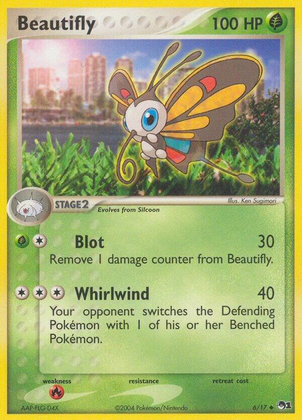 Beautifly 006/017 card from POP Series 1