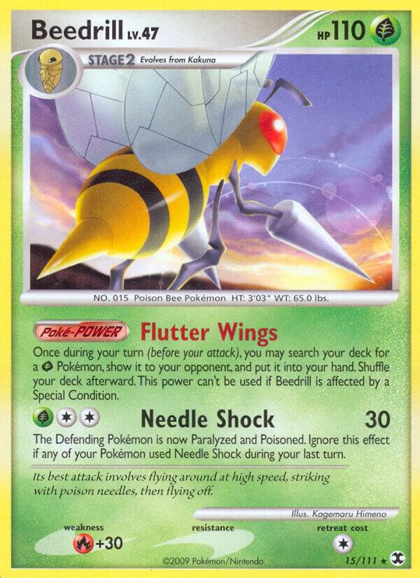 Beedrill 15/111 card from Rising Rivals