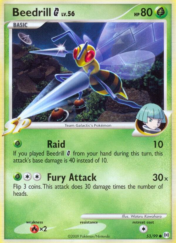 Beedrill G 53/99 card from Arceus