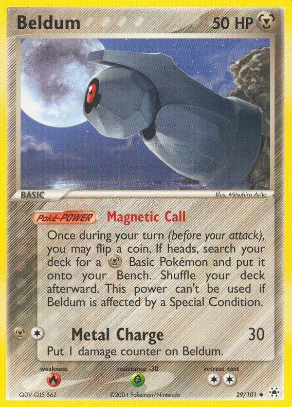 Beldum 29/101 card from Hidden Legends
