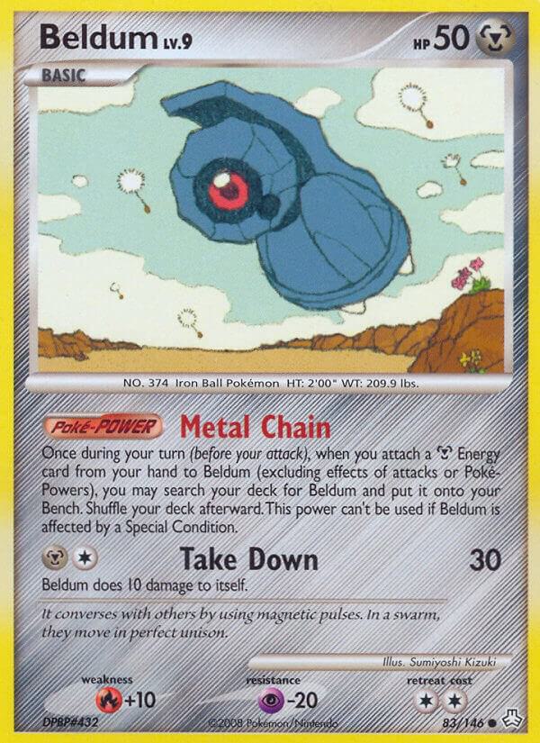 Beldum (83) 83/146 card from Legends Awakened