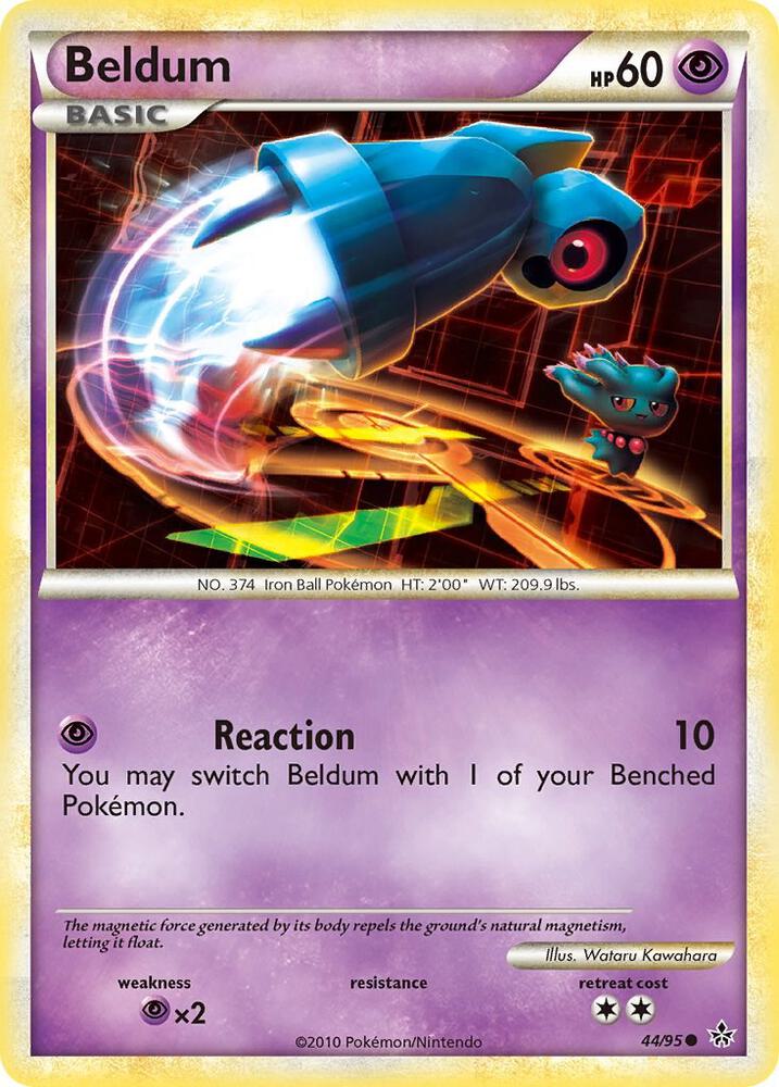 Beldum 44/95 card from Unleashed