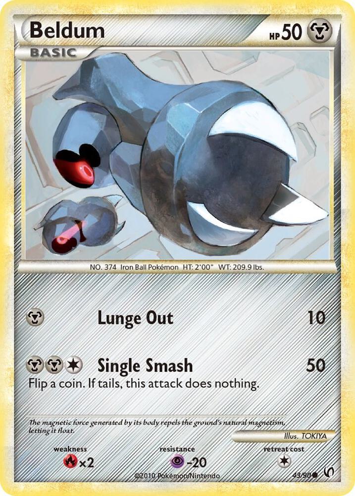 Beldum 43/90 card from Undaunted