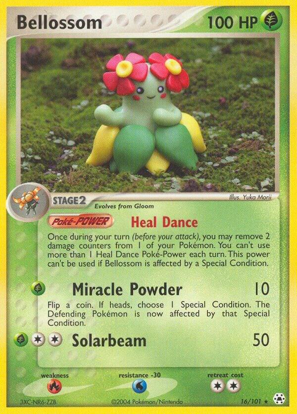 Bellossom 16/101 card from Hidden Legends