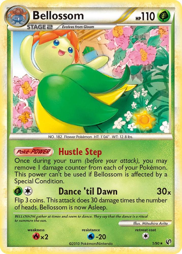 Bellossom 1/90 card from Undaunted