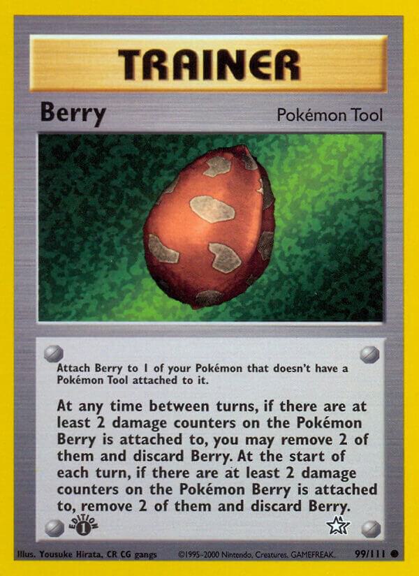 Berry 099/111 card from Neo Genesis