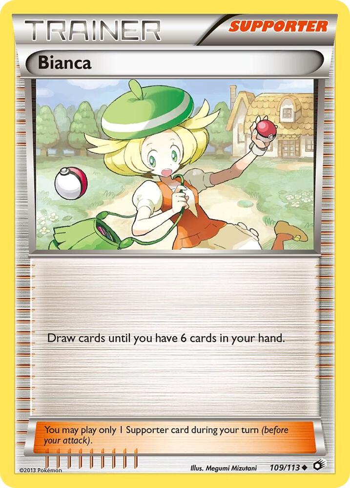 Bianca 109/113 card from Legendary Treasures