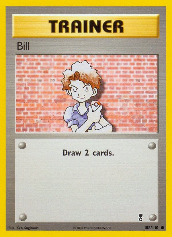 Bill 108/110 card from Legendary Collection