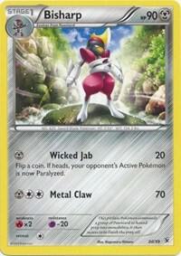 Bisharp 20/39 card from Kalos Starter Set