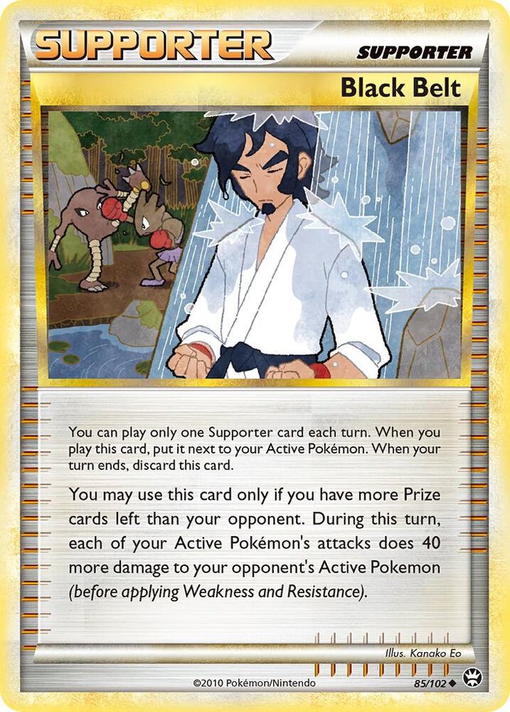 Black Belt 85/102 card from Triumphant