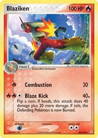 Blaziken 20/110 card from Holon Phantoms
