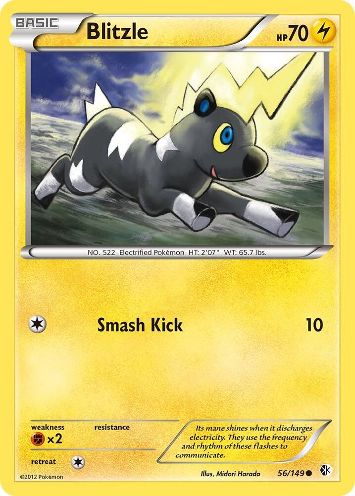 Blitzle 56/149 card from Boundaries Crossed