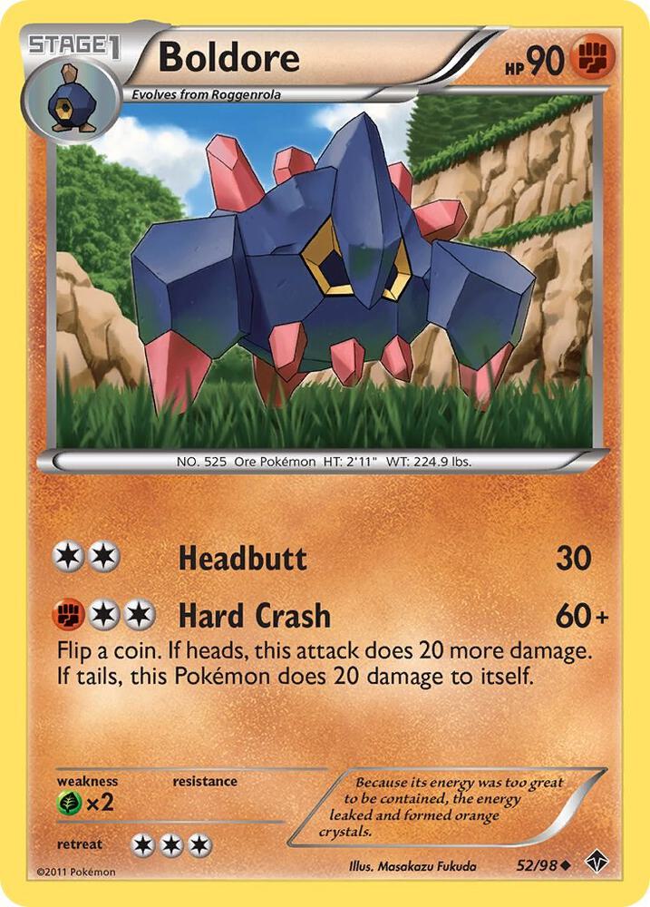 Boldore (52) 52/98 card from Emerging Powers