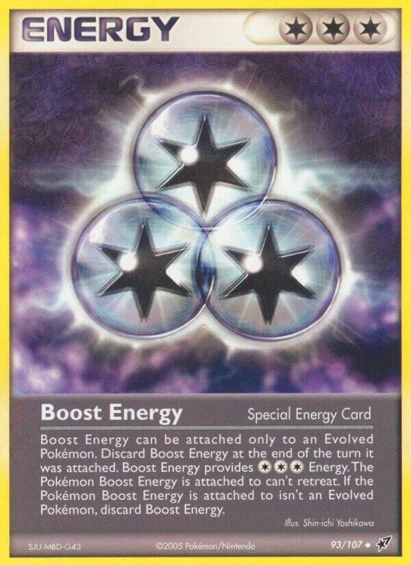 Boost Energy 93/107 card from Deoxys